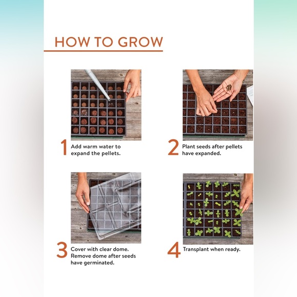 🆕 Burpee 36 Cell Seed Starting Kit - Picture 3 of 6